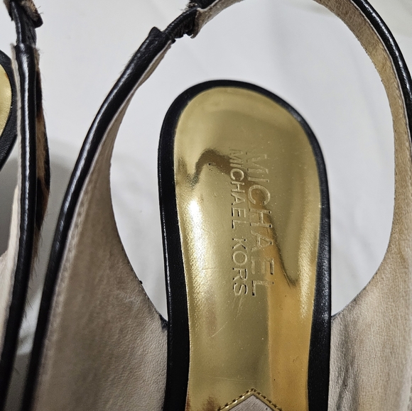 Michael Kors Leopard Heel Size 9 - Picture 3 of 9